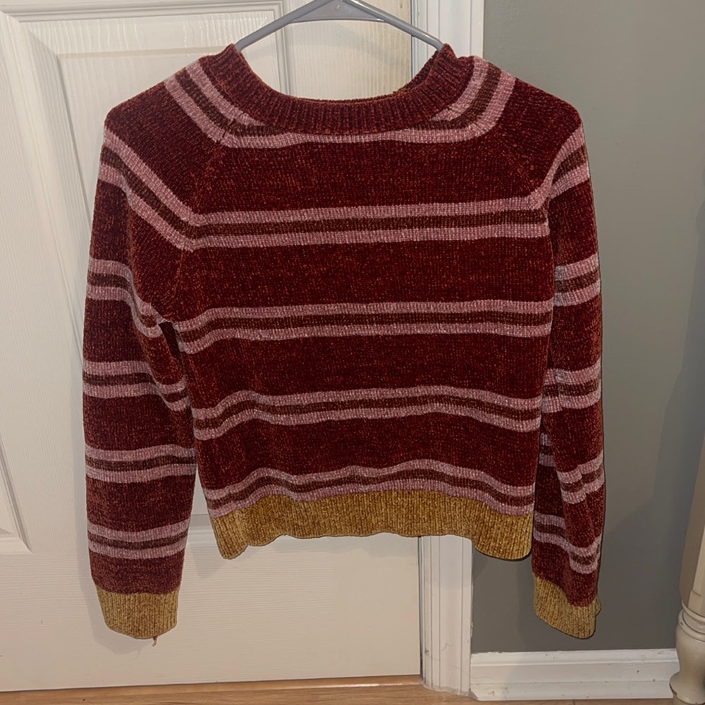 fuzzy sweater